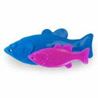 Scoochie Pet Products 25 14 in. Clip Strip of Plush Carlie Fish 9 Per Clip Strip