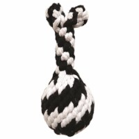 Schoochie Pet 532 Small Super Rope Drumstick with Squeaker Dog Toy- 6.5 in.
