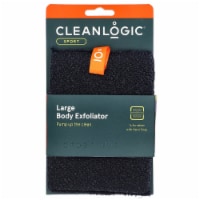 CleanLogic Sport Body Exfoliator Large Black - 1 Count Perspective: Main