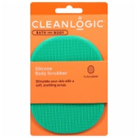 Cleanlogic® Bath & Body Silicone Body Scrubber