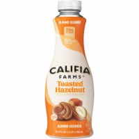 Califia Farms® Toasted Hazelnut Almond Milk Coffee Creamer Perspective: Main