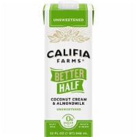 Califia Farms - Better Half Unsweetened 32oz