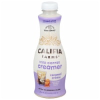 Califia Farms Caramel Crème Iced Café Mixer Iced Coffee Creamer