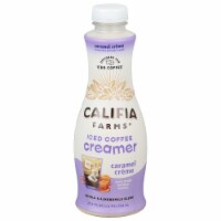 Califia Farms Caramel Crème Iced Café Mixer Iced Coffee Creamer Perspective: Main