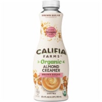 Califia Farms® Organic Brown Sugar Almond Milk Coffee Creamer Perspective: Main