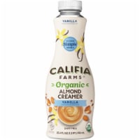 Califia Farms® Organic Vanilla Almond Milk Coffee Creamer Perspective: Main