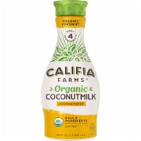 Califia Farms® Dairy-Free Organic Unsweetened Original Coconut Milk Perspective: Main