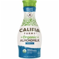 Califia Farms® Dairy Free Organic Vanilla Almond Milk Perspective: Main