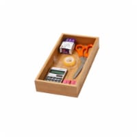 YBM Home 326 Bamboo Drawer Organizer - 6 x 12