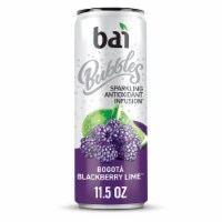 Bai® Bubbles Bogota Blackberry Lime Flavored Sparkling Bottled Water Perspective: Main