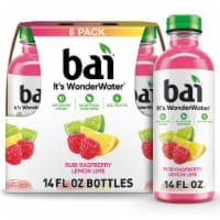 Bai Raspberry Lemon Lime Antioxidant Infused Water Beverage Bottle Perspective: Main