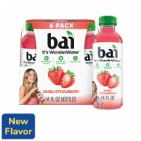 Bai Simbu Strawberry Antioxidant Infused Water Beverage Bottles Perspective: Main