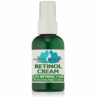 Watts Beauty 2.5% Retinol Cream for Radiant  Smooth Skin - 2.24 oz