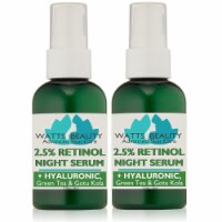 Watts Beauty 2.5% Retinol Serum for Radiant  Smooth Skin - 2 Pack