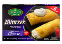 Spring Valley Blintzes Cheese Filled Crepes Perspective: Main