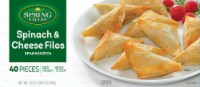 Spring Valley Spanakopita Spinach & Cheese Filos Perspective: Main