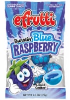 Efrutti® Burstin' Blue Raspberry Gummies Perspective: Main