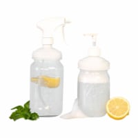 reCAP® Mason Jars Sprayer & Pump Cap Set, Regular Mouth, Black