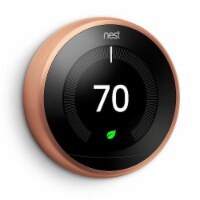 Google Nest T3021US Learning Thermostat 3rd Gen - Copper