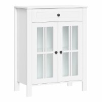 RiverRidge Danbury Two-Door Transitional Wood Floor Cabinet in White