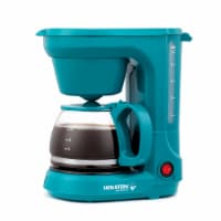 5 Cup Coffee Maker Teal
