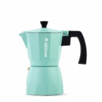 6-Cup Aluminum Espresso Maker Mint Holstein Housewares
