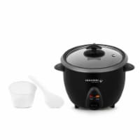 Aroma Pot-Style Rice Cooker and Food Steamer - Black/Silver, 1 ct - Fred  Meyer