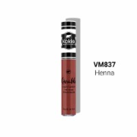 Kokie Professional Kissable Liquid Lipstick Rich Matte Finish VM837 Henna Perspective: Main