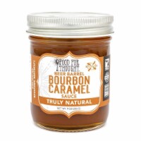 Bourbon Caramel Sauce; All Natural, GMO Free