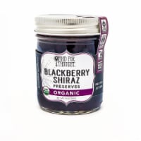 Blackberry Shiraz Preserves; Organic, All Natural, GMO Free, Gluten Free, Fair Trade