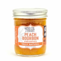 Food For Thought® Truly Natural Peach Bourbon Preserves Perspective: Main