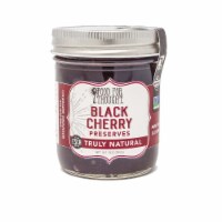 Black Cherry Preserves; All Natural, GMO Free, Gluten Free