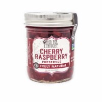 Cherry Raspberry Preserves; All Natural, GMO Free, Gluten Free
