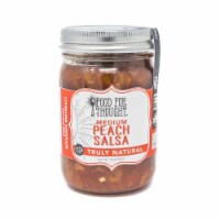 Medium Peach Salsa; All Natural, GMO Free, Gluten Free