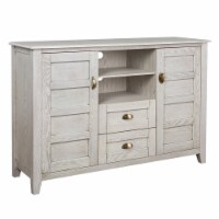 Angelo HOME 52  Rustic TV Stand in White Wash