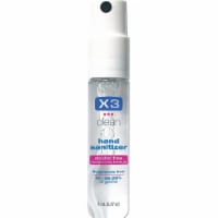 X3 Clean Hand Sanitizer,Bottle,Liquid  10020