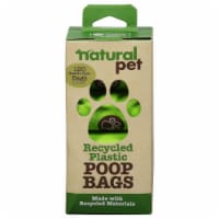 Natural Pet Recycled Plastic Poop Bags 120 ct Perspective: Main
