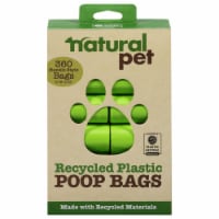 Natural Pet Recycled Plastic Poop Bags 360 Ct