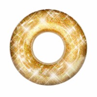 Pool Candy Glitter Jumbo Beach & Pool Tube - Gold