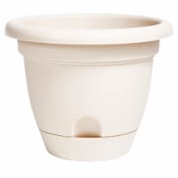 Bloem 256722 6 in. Lucca Pebble Stone Plastic Planter