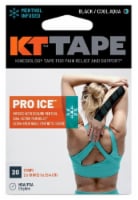 KT™ Tape Menthol Infused Pro Ice™ Kinesiology Tape Strips - Black Perspective: Main