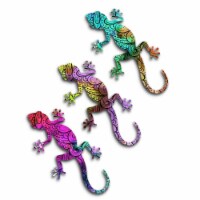 Next Innovations 101410018-JAMAICA 12 x 6 in. Jamaica Gecko Wall Art