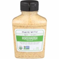 MadeWith 276979 9 oz Horseradish Organic Mustard, Pack of 6