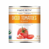 MadeWith 276959 28 oz Diced Organic Tomato, Pack of 12