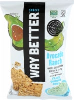 Way Better Snacks® Avocado Ranch Whole Grain Corn Tortilla Chips