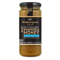 Wedderspoon Gold Raw KFactor 12 100% Manuka Honey