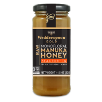 Wedderspoon Gold Raw Monofloral Manuka Honey