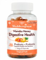 Wedderspoon® Manuka Honey Tropical Flavored Digestive Gummies Perspective: Main