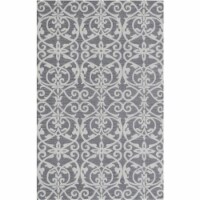 Dynamic Rugs GL247864910 Galleria Rugs, Silver - 2 x 4 in.