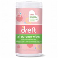 Nehemiah 1087 70C Dreft Multi Surface Wipes 70 Count - Pack Of 4
